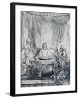 The Supper at Emmaus, (1654), 1903-Rembrandt van Rijn-Framed Giclee Print