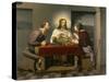 The Supper at Emmaus, 1808-Johann Friedrich Overbeck-Stretched Canvas