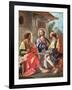 The Supper at Emmaus by Francesco de Mura-Francesco de Mura-Framed Giclee Print