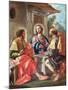 The Supper at Emmaus by Francesco de Mura-Francesco de Mura-Mounted Giclee Print