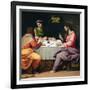 The Supper at Emmaus, c.1520-Ridolfo Ghirlandaio-Framed Giclee Print