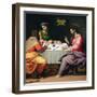 The Supper at Emmaus, c.1520-Ridolfo Ghirlandaio-Framed Giclee Print