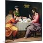 The Supper at Emmaus, c.1520-Ridolfo Ghirlandaio-Mounted Giclee Print