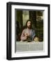 The Supper at Emmaus, c.1535 (Detail)-Titian (Tiziano Vecelli)-Framed Giclee Print