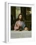 The Supper at Emmaus, c.1535 (Detail)-Titian (Tiziano Vecelli)-Framed Giclee Print