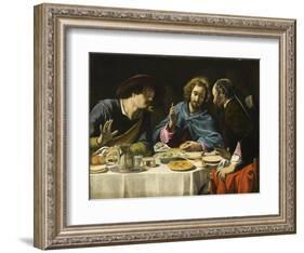 The Supper at Emmaus, c.1625-Filippo Tarchiani-Framed Giclee Print