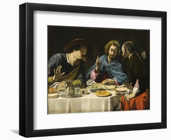 The Supper at Emmaus, c.1625-Filippo Tarchiani-Framed Giclee Print