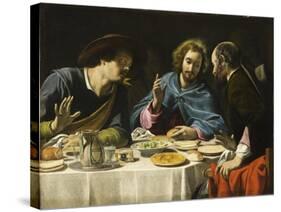 The Supper at Emmaus, c.1625-Filippo Tarchiani-Stretched Canvas