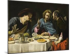 The Supper at Emmaus, c.1625-Filippo Tarchiani-Mounted Giclee Print