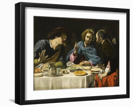 The Supper at Emmaus, c.1625-Filippo Tarchiani-Framed Giclee Print