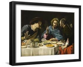 The Supper at Emmaus, c.1625-Filippo Tarchiani-Framed Giclee Print