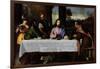 The Supper at Emmaus, circa 1535-Titian (Tiziano Vecelli)-Framed Giclee Print