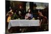 The Supper at Emmaus, circa 1535-Titian (Tiziano Vecelli)-Mounted Giclee Print