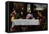 The Supper at Emmaus, circa 1535-Titian (Tiziano Vecelli)-Framed Stretched Canvas