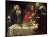 The Supper at Emmaus, circa 1614-21-Caravaggio-Mounted Giclee Print