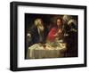 The Supper at Emmaus, circa 1614-21-Caravaggio-Framed Premium Giclee Print