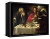 The Supper at Emmaus, circa 1614-21-Caravaggio-Framed Stretched Canvas