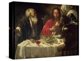 The Supper at Emmaus, circa 1614-21-Caravaggio-Stretched Canvas