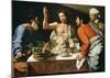 The Supper at Emmaus-Bartolomeo Cavarozzi-Mounted Art Print