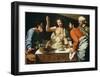 The Supper at Emmaus-Bartolomeo Cavarozzi-Framed Art Print