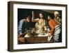 The Supper at Emmaus-Bartolomeo Cavarozzi-Framed Art Print