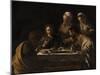 The Supper at Emmaus-Caravaggio-Mounted Giclee Print