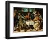 The Supper at Emmaus-Jacopo Tintoretto-Framed Giclee Print