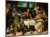 The Supper at Emmaus-Jacopo Tintoretto-Mounted Giclee Print