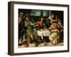 The Supper at Emmaus-Jacopo Tintoretto-Framed Giclee Print