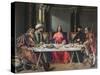 The Supper at Emmaus-Giovanni Bellini-Stretched Canvas