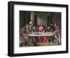 The Supper at Emmaus-Giovanni Bellini-Framed Giclee Print