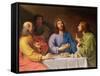 The Supper at Emmaus-Philippe De Champaigne-Framed Stretched Canvas