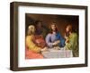 The Supper at Emmaus-Philippe De Champaigne-Framed Premium Giclee Print