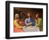 The Supper at Emmaus-Philippe De Champaigne-Framed Premium Giclee Print