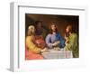 The Supper at Emmaus-Philippe De Champaigne-Framed Premium Giclee Print