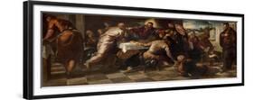 The Supper at Emmaus-Jacopo Robusti Tintoretto-Framed Giclee Print