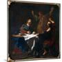 The Supper at Emmaus-Giambattista Piazzetta-Mounted Giclee Print