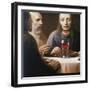 The Supper, Mid-Late 17th Century-Johannes Vermeer-Framed Giclee Print