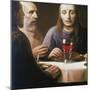 The Supper, Mid-Late 17th Century-Johannes Vermeer-Mounted Giclee Print