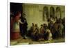 The Supplicants. the Expulsion of the Gypsies from Spain, 1872-Edwin Longsden Long-Framed Giclee Print