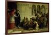 The Supplicants. the Expulsion of the Gypsies from Spain, 1872-Edwin Longsden Long-Framed Giclee Print