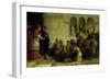 The Supplicants. the Expulsion of the Gypsies from Spain, 1872-Edwin Longsden Long-Framed Giclee Print