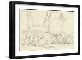 The Supplicants-John Flaxman-Framed Giclee Print