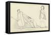 The Supplicants-John Flaxman-Framed Stretched Canvas