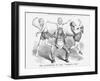 The Supporters of the Working Man, 1859-null-Framed Giclee Print