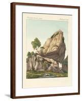 The Supposed Fossilized Reuter of Fontainebleau-null-Framed Giclee Print