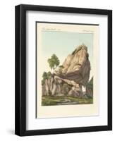 The Supposed Fossilized Reuter of Fontainebleau-null-Framed Giclee Print