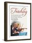 The Supreme Art of the Teacher-null-Framed Premium Giclee Print