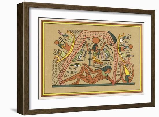 The Supreme Earth-God-E.a. Wallis Budge-Framed Art Print