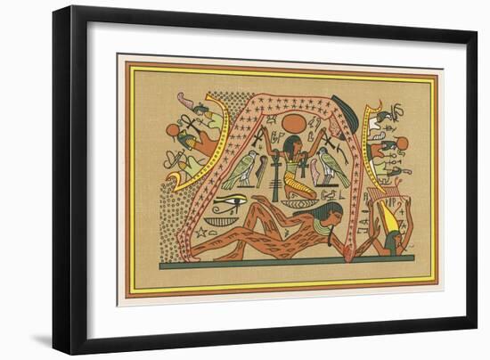 The Supreme Earth-God-E.a. Wallis Budge-Framed Art Print